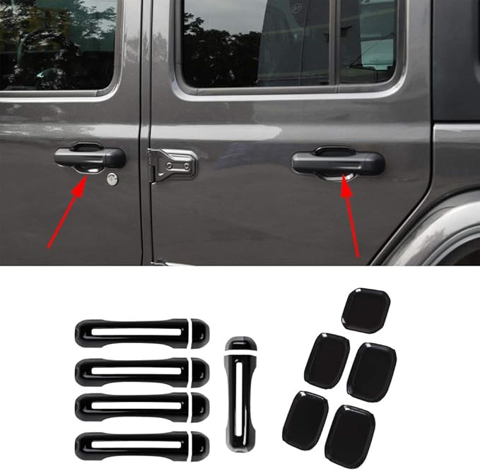 超格安一点 ジープ ラングラーJL 2018+ アウトサイドハンドル 4ドア版